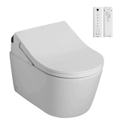 TOTO Wall Hung Toilet with WH172AAT Washlet RX