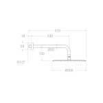 Rain Shower (Square)