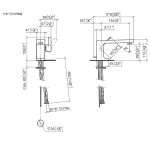 DORNBRACHT LULU Series Single-lever basin mixer with pop-up waste
