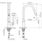 DORNBRACHT SYNC Single Lever Mixer Pull Down With Spray Function