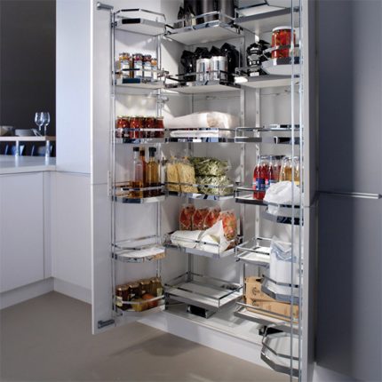 Kesseböhmer TANDEM Swivel Pullout-Wide 600mm (TALL UNIT)