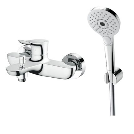 TOTO GO Series Exposed Single Lever Bath & Shower Mixer With Hand Shower