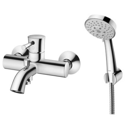 TOTO LN Series Exposed Single Lever Bath & Shower Mixer with Hand Shower