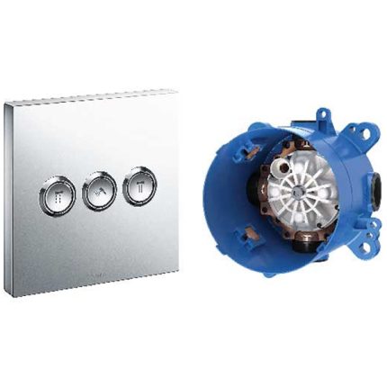 TOTO G Selection Showers 3 Way Diverter with Stop Valve (Touch Type/Square)