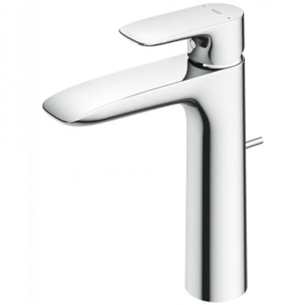 TOTO GA Series Single Lever Lavatory Faucet (Semi-tall Vessel) (w/ Pop-up Waste)
