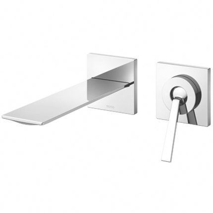 TOTO ZL Series Wall-Mount Single Lever Lavatory Faucet (Short Spout) (w/o Pop-up Waste)