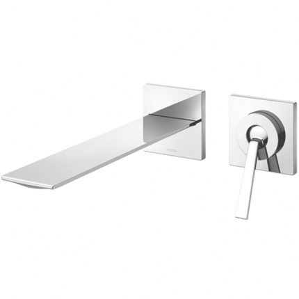 TOTO ZL Series Wall-Mount Single Lever Lavatory Faucet (Long Spout) (w/o Pop-up Waste)