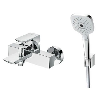 TOTO GR Series Exposed Single Lever Bath & Shower Mixer with Hand Shower