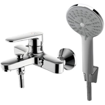 AMERICAN STANDARD FFASB211-601500BC0 Simplica Exposed Bath & Shower Mixer with Shower Kit