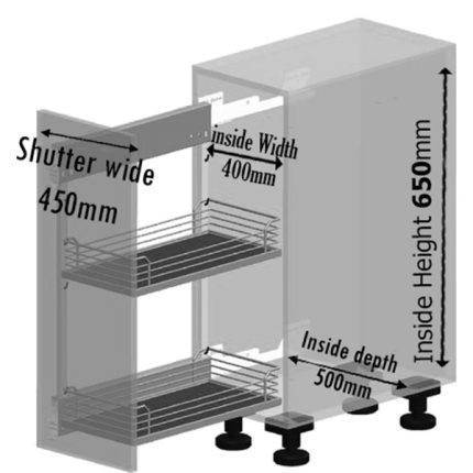 Kesseböhmer COMFORT II (L side use)