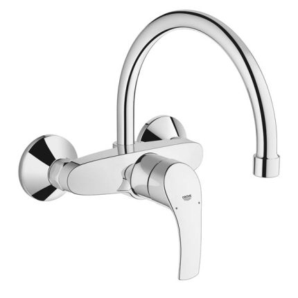GROHE 32482002 Wall Mounted Sink Mixer