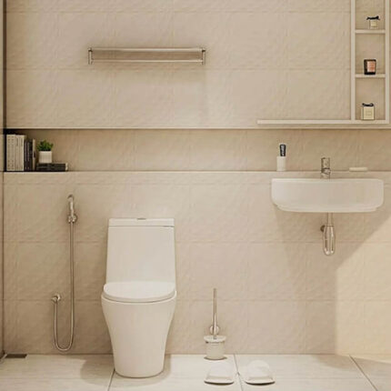 one piece toilet