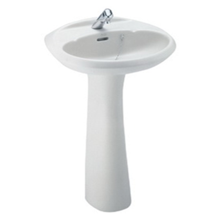 AMERICAN STANDARD TF-959S/900P-WT-0 Copacabana Full Pedestal Wash Basin